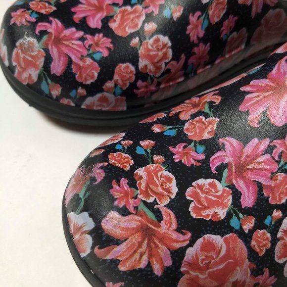 Crocs Dual Comfort Floral Clogs Women's Size 5 - Picture 5 of 10